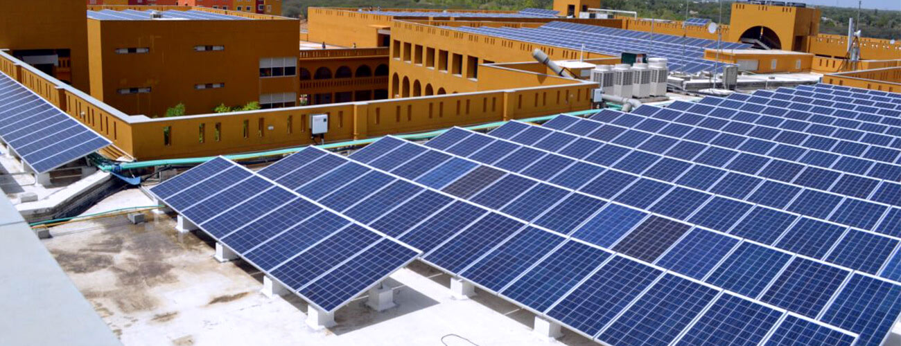 Solar solution rooftop  installation at Jaipur, Rajasthan